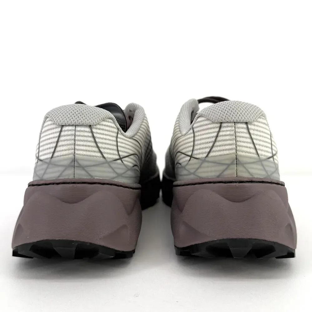 NNormal Tomir 2-01 Trail Running Shoes Womens Sz 12 Mens Sz 13 Grey Purple Sole
